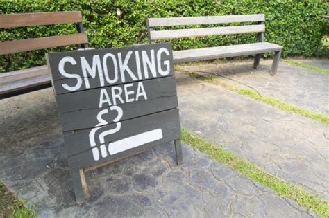 ‘Only 6 businesses have smoking areas’ .